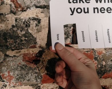 A PERSON HAS WRITTEN WALL NOTES ABOUT PARENTAL SELF AWARENESS